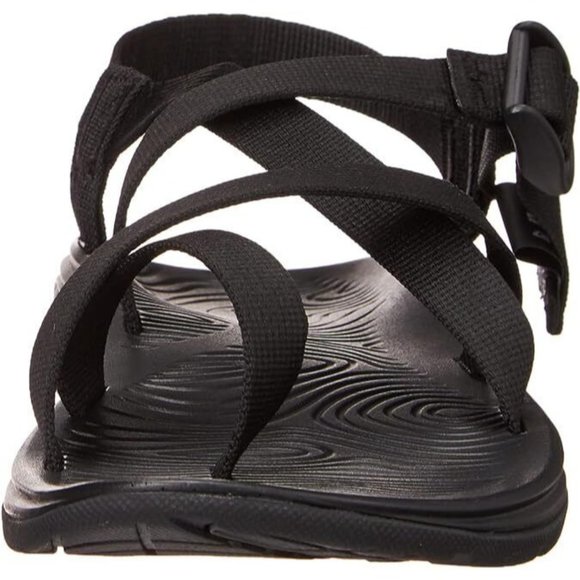 Chaco Zvolv Lair Black Men's Strappy Sandals Gray Hiking Outdoor JCH107213 - Picture 6 of 6